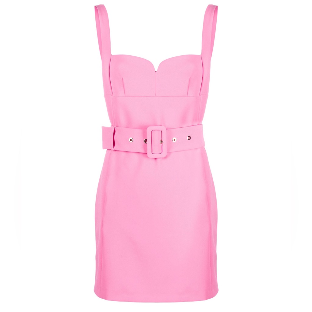 Pinko Sweetheart Belted Minidress